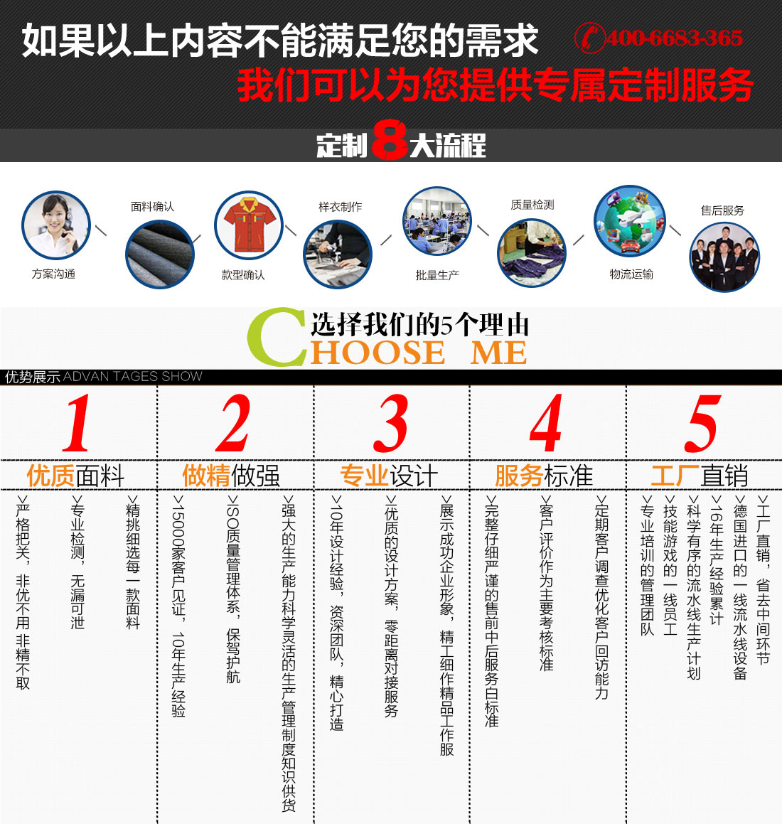 選擇春秋長(cháng)袖工作服定做的五大理由