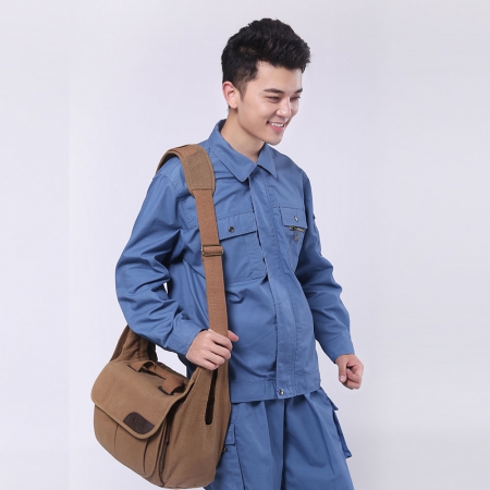 淺蘭色春秋工作服AC084-CQ