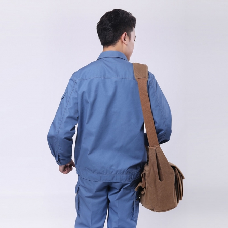 淺蘭色春秋工作服AC084-CQ