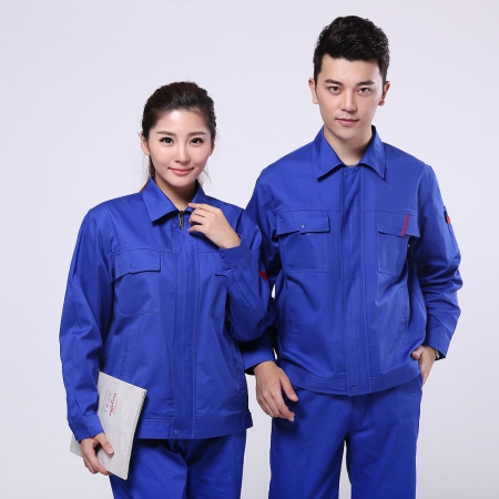 春季長(cháng)袖工作服