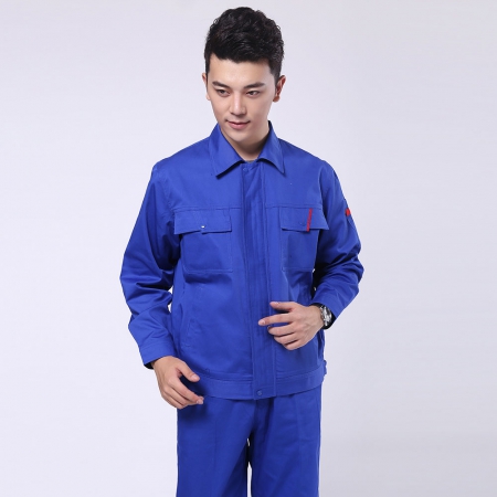 湖藍色春秋工作服AC088-CQ