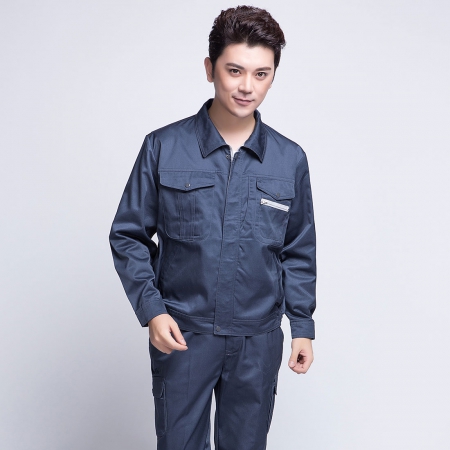灰色春秋長(cháng)袖工作服AC12-1
