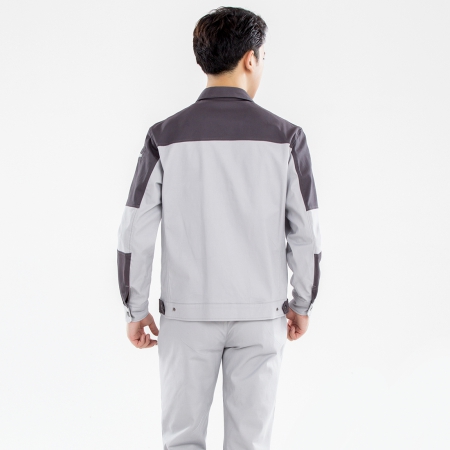 米灰拼鐵灰色上海長(cháng)寧工作服AC14-3