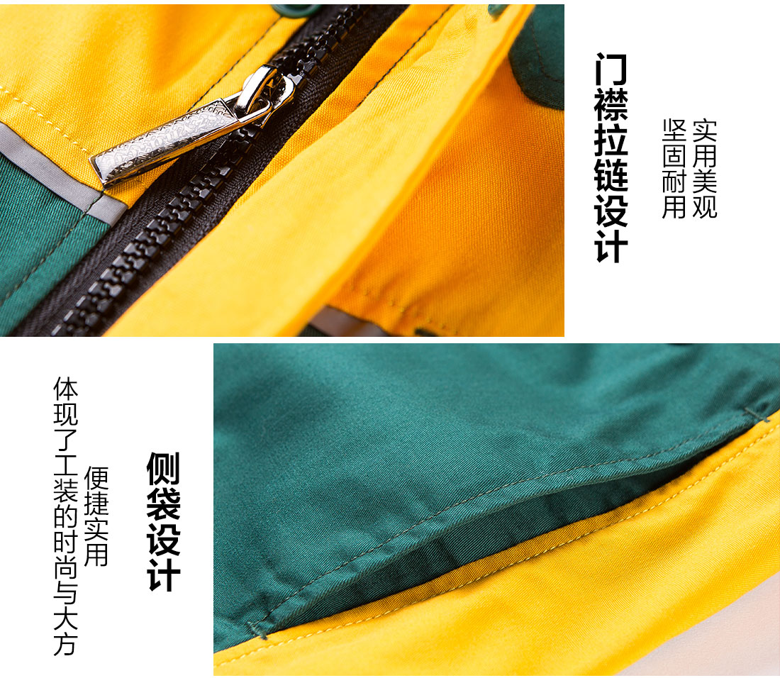 食品行業(yè)夏季工作服的細節設計