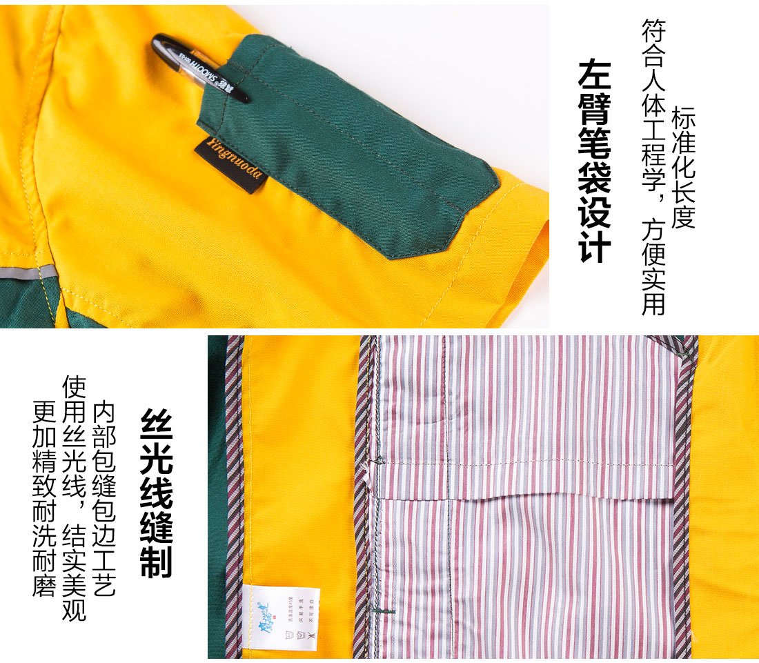 食品行業(yè)夏季工作服的細節設計