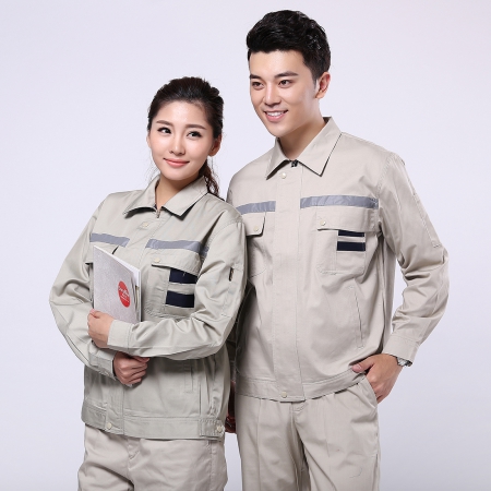 熱銷(xiāo)工服定制款式AC112