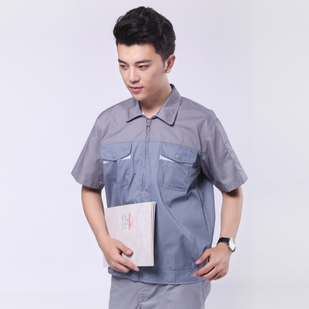 2016夏季工作服，短袖工作服款式