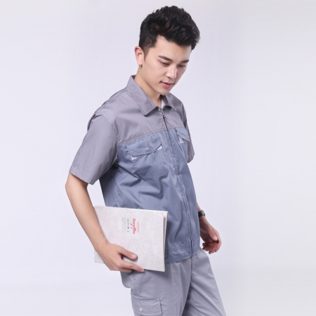 2016夏季工作服，短袖工作服款式