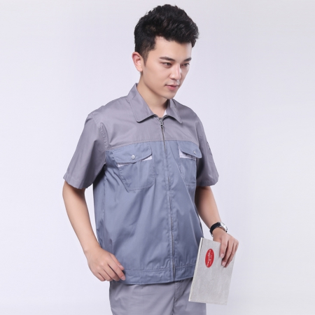 2016夏季工作服，短袖工作服款式