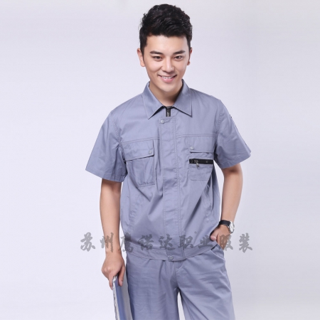 夏季廠(chǎng)服，夏季工作服，夏季工服