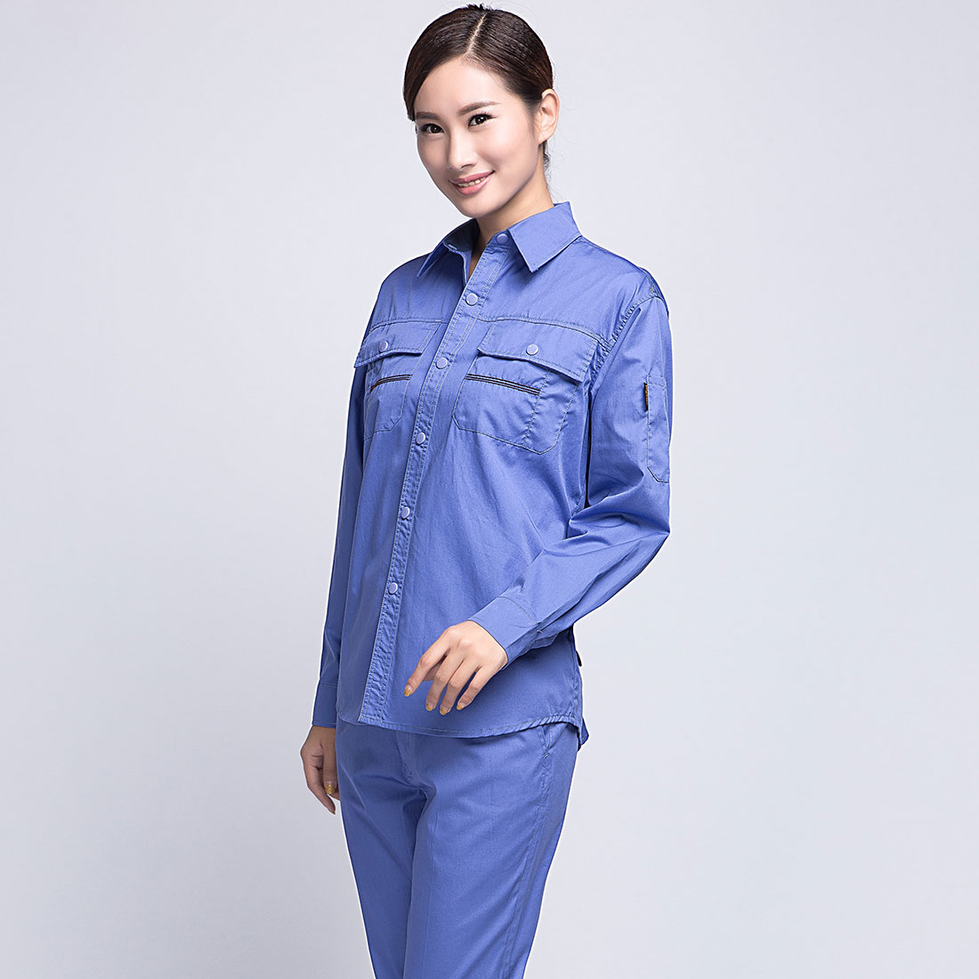 夏季長(cháng)袖工服