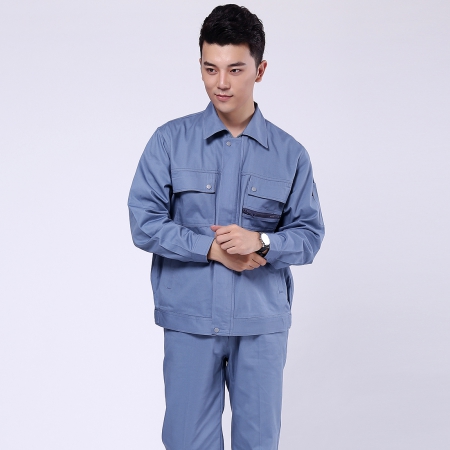 食品廠(chǎng)工人春季工作服