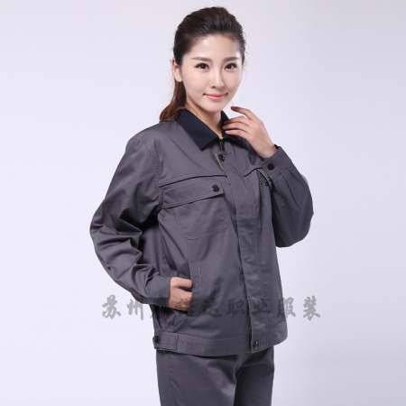工廠(chǎng)車(chē)間工人春季工作服