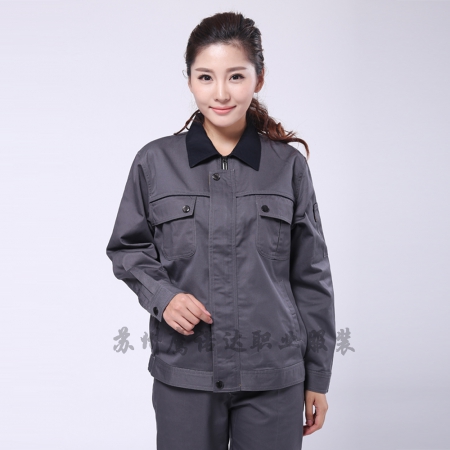 工廠(chǎng)車(chē)間工人春季工作服