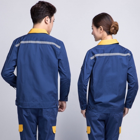 化工廠(chǎng)工作服防靜電款式