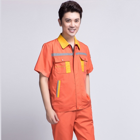 工廠(chǎng)夏裝工作服款式