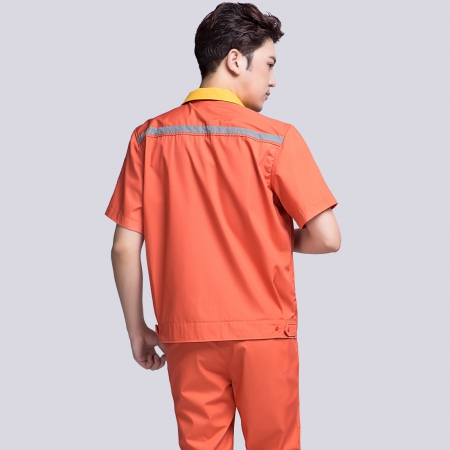 工廠(chǎng)夏裝工作服款式