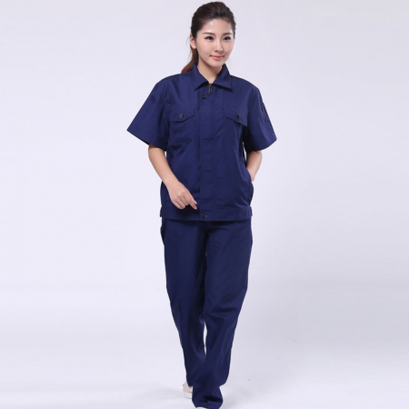購買(mǎi)夏季短袖工作服