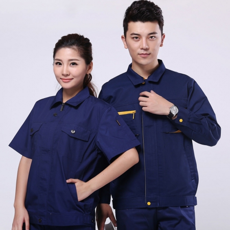 購買(mǎi)夏季短袖工作服