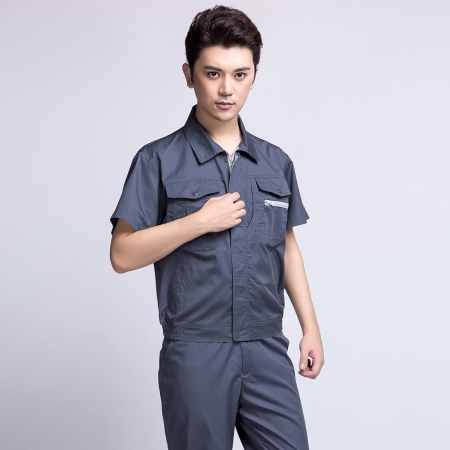 機械車(chē)間夏季工作服款式