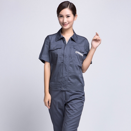 機械車(chē)間夏季工作服款式