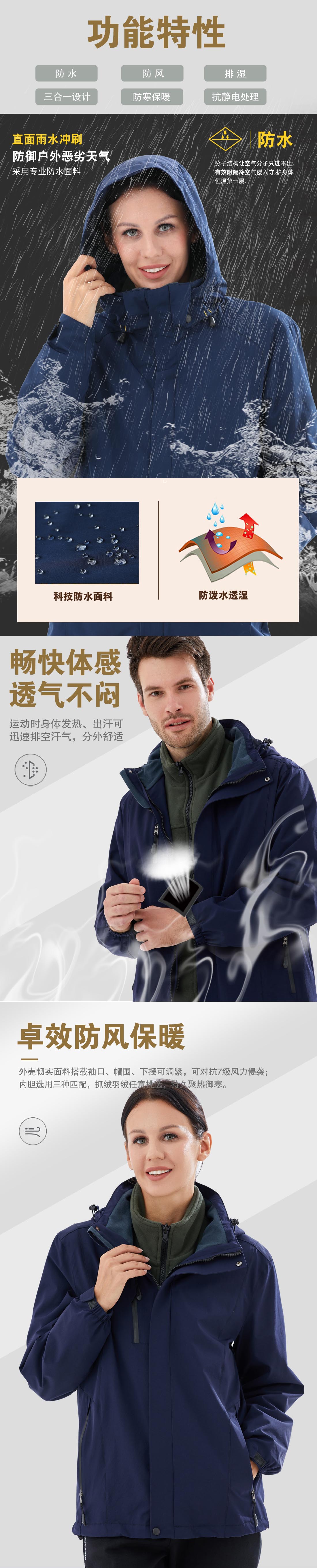 戶(hù)外沖鋒衣定制