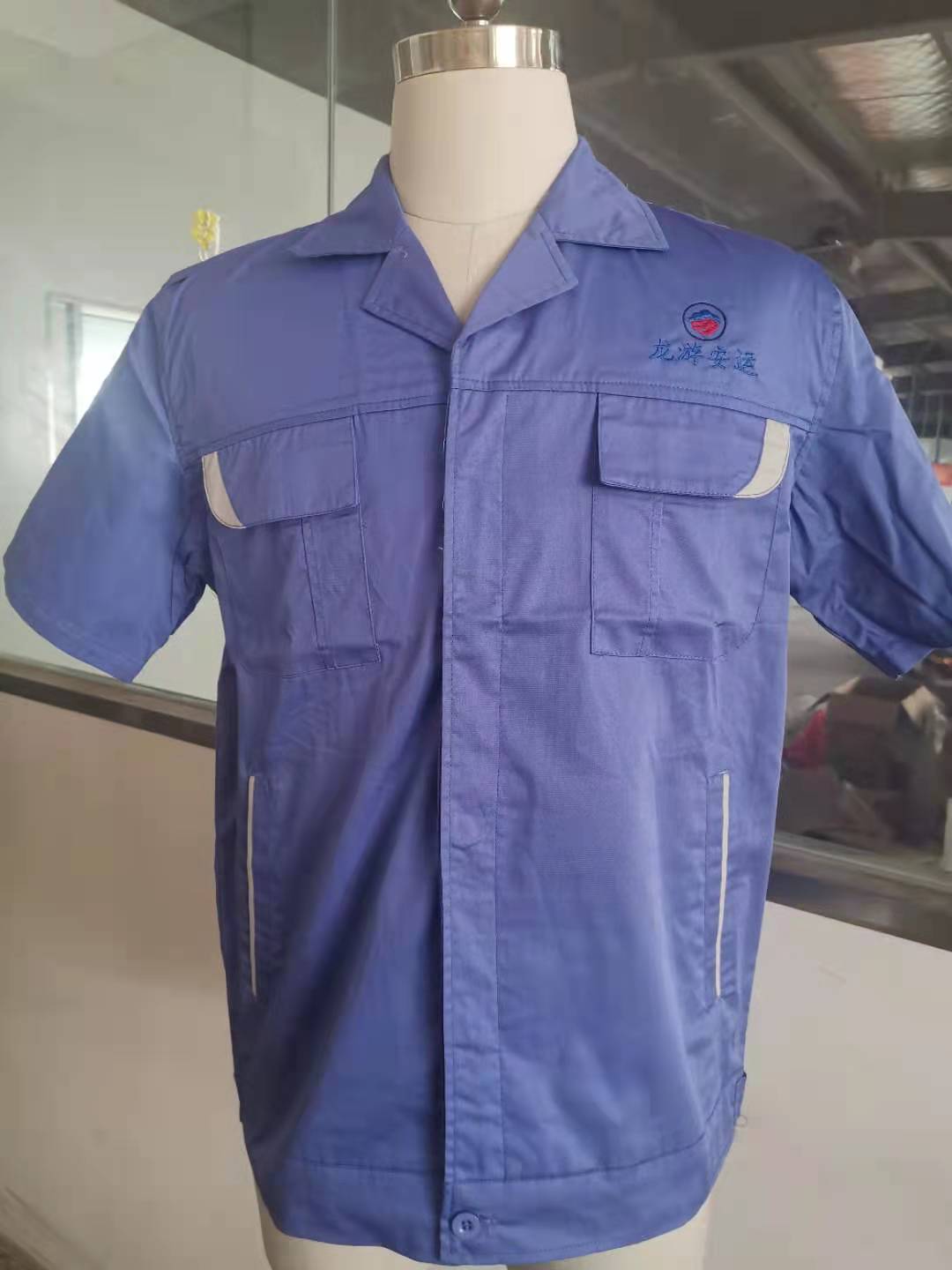 衢州龍游安運汽車(chē)檢測工作服定做款式