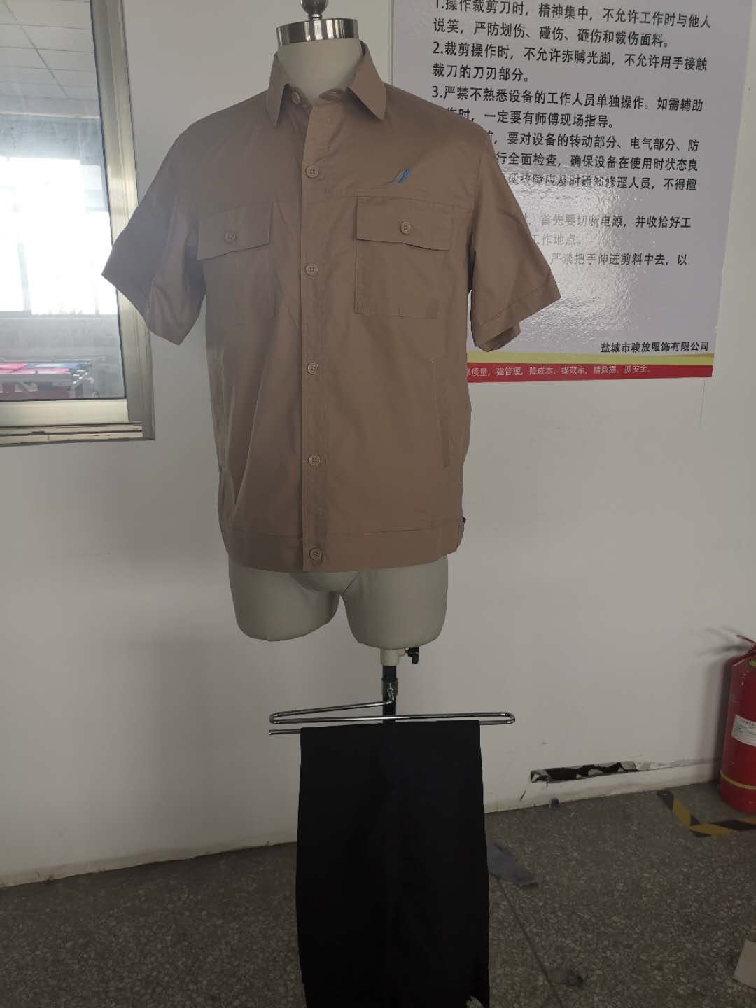 非得辦公牛仔工作服春秋長(cháng)袖工作服短袖工作服定做樣衣