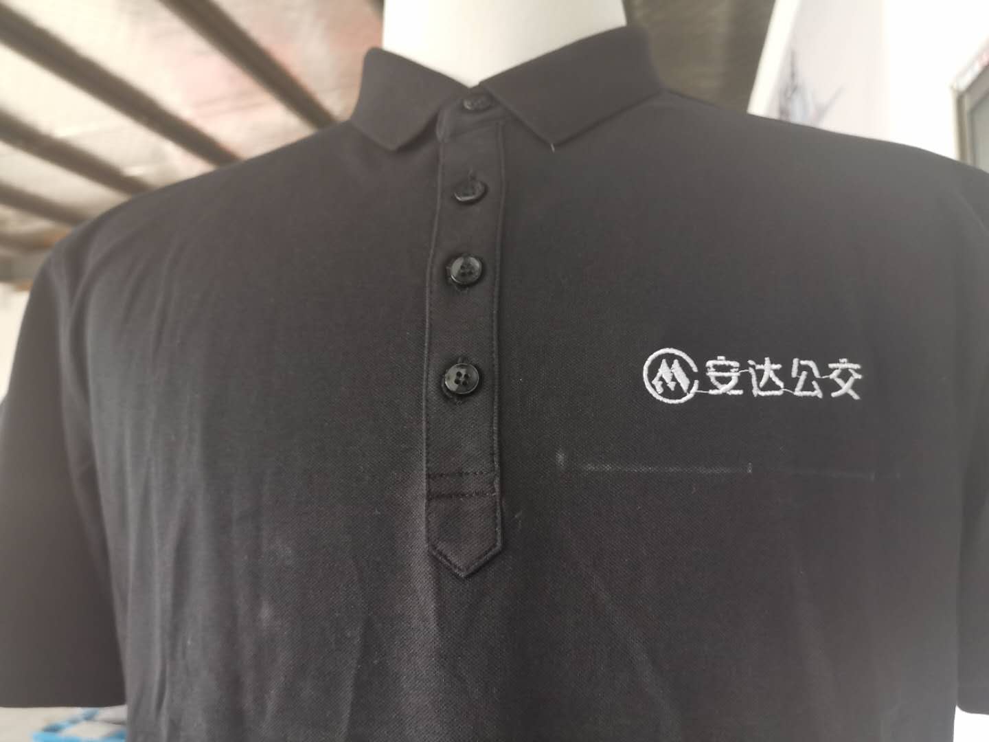招商局漳州開(kāi)發(fā)區安達公交工作服t恤衫定做款式